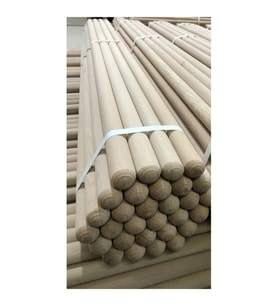 Ahşap Çam Süpürge Sapı, 150cm, Dayanıklı ve Sağlam, 1 adet