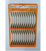 Viko Carmen Plus Beyaz Saten Dore Kenar Kordon - 12'li Takim