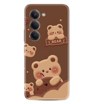 Xiaomi Redmi 15 Kılıf Boutique Baskılı Resimli Bears Pcode -032