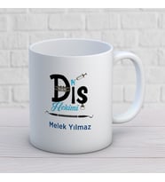 KİŞİYE ÖZEL DİŞ HEKİMİ MESLEK KUPA BARDAK