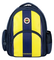 Fenerbahçe Lisanslı Efsane Çocuk Desenli Erkek Çocuk Okul Çantası - Üç Bölmeli - 25756