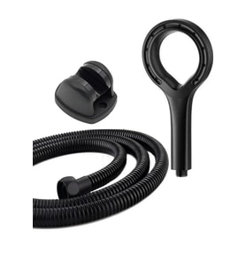Yüksek Basınçlı Yağmurlama Duş Başlığı+150 Cm Hortum+ Mafsal 3'lü Set