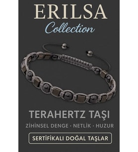 Sertifikalı Terahertz Doğal Taş Bileklik – Zihinsel Netlik ve Enerji Dengeleyici Şıklık (Çok Renkli)