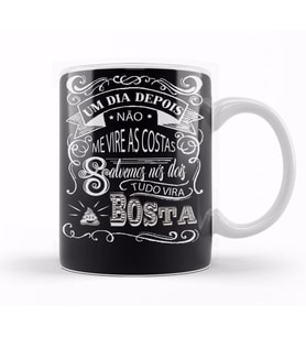 Tudo Vira Bosta Kupa Bardak Porselen