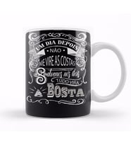 Tudo Vira Bosta Kupa Bardak Porselen
