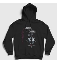 Presmono Unisex Siyah Dragontown Sai Alice Cooper Kapüşonlu Sweatshirt 496817tt