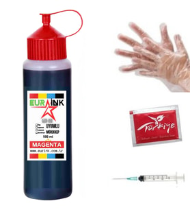 Epson EcoTank L6170 Yazıcı Uyumlu Mürekkep Magenta 500 ml (101)