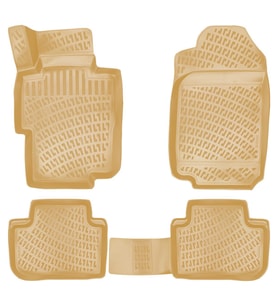 Honda Accord 2002-2008 Rizline 3D Havuzlu BEJ Paspas