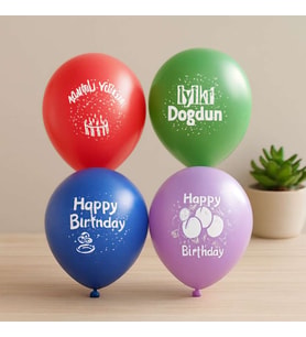 Doğum Günü Balon İyi Ki Doğdun 12 inç 100'lü