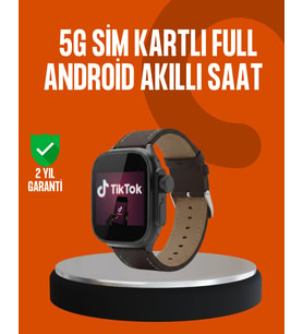 Sım Kartlı Akıllı Saat Amoled Ekran Android Sistem