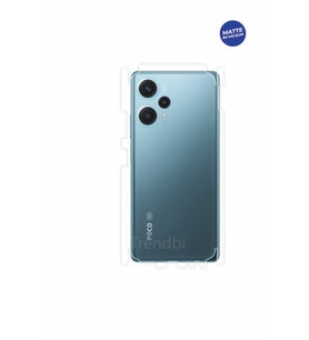 Xiaomi Poco F5 Mat Arka ve Yan Kaplama Köşeler Dahil Kaplayan Hd Film