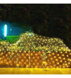 VIP AĞ LED IŞIK NOEL IŞIĞI DEKOR AĞ LED IŞIK 2X2 GÜN IŞIĞI AĞ LED IŞIK EKLEMELİ 220 VOLT FİŞLİ MODEL