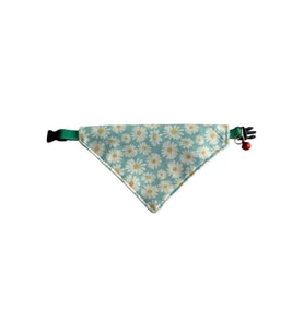 Cocopet Papatya Desenli Ayarlanabilir Fular Bandana Kedi Tasması