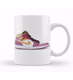 Jordan 1 Mid Día De Los Muertos Kupa Bardak Porselen