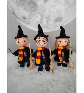Harry Potter, Hermione, Ron