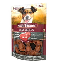 Smart Bones Biftekli Mini Kemik Köpek Ödülü 128 gr (Kahverengi)