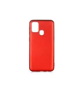 Samsung Galaxy M31 Uyumlu Kılıf Zore Premier Silikon Kapak (Kırmızı)