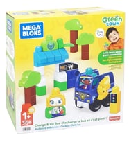 Mega Bloks Doğa Dostu Otobüs Seti, yürüme çağındaki çocuklar için yapı oyuncakları HDX90 (Çok Renkli)