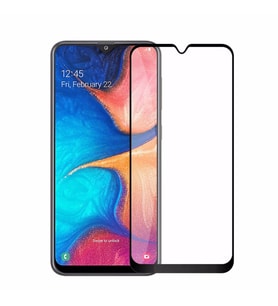 Samsung Galaxy A10 5D Tam Kaplayan Ekran Koruyucu Kırılmaz Cam