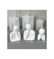 Aile Silikon Kalıp (3'lü set) (S716)