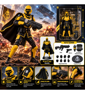 T4-40 Gold Eagle (Helldivers II) Figür 18 cm