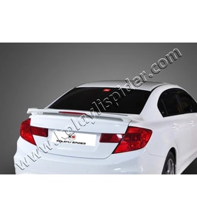 Honda Civic 9 Spoiler Bagaj Yüksek (Işıklı) Abs 2012-2015