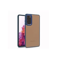Samsung Galaxy S20 FE Uyumlu Kılıf Zore Flora Kapak (Mavi)