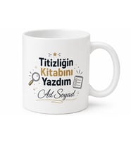 İsme Özel Titiz Yazılı Komik Kupa Bardak Esprili Hediye
