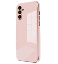 Galaxy A15 4G Kılıf Volet Silikon - Pembe