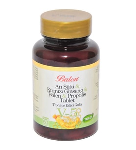 Arı Sütü & Kırmızı Ginseng & Polen & Propolis 60