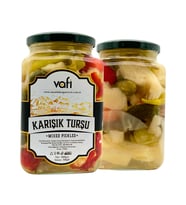 Vafi Turşu Serisi Karışık Turşu 1000cc-500gr
