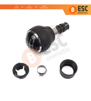 VW Golf Jetta MK5 MK6 Touran MK1 Caddy MK3 Eos Scirocco MK3 1K0711113 için Krom Çerçeve 6 İleri Vites Topuzu