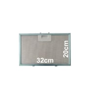 Bosch LC95KA270T Davlumbaz Aspiratör Filtre Alüminyum Süzgeç Metal Kaset Yağ Filtresi Uyumlu