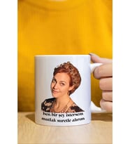 Hürrem Mutlak Suret Kupa Bardak (Beyaz)