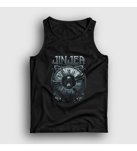 Presmono Unisex Siyah Hourglass Jinjer Atlet 160918tt