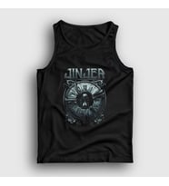 Presmono Unisex Siyah Hourglass Jinjer Atlet 160918tt