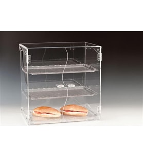 3 KATLI KAPAKLI,POLYCARBONAT TEPSİLİ TEŞHİR STANDI