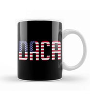 Defend DACA Dreamers Patriotic USA Political Kupa Bardak Porselen