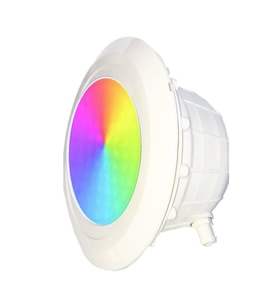 Sıva Altı Led Havuz Lambası Komple (S 95 2 Kablolu RGB Işık) (Beyaz)