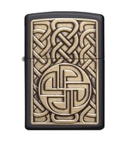 Zippo 218 Norse Antique Brass Emblem Çakmak - 49538-089359