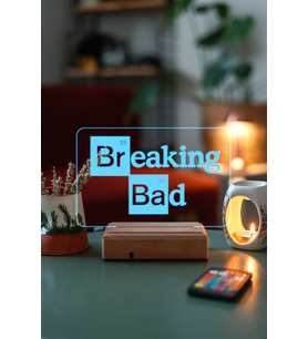 Breaking Bad 16 Renk Kumandalı 3D Gece Lambası