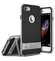 VRS iPhone 7 ile Uyumlu High Pro Shield Kılıf Light Silver