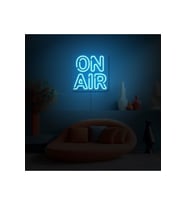 ON AIR Yazılı Neon Tabela
