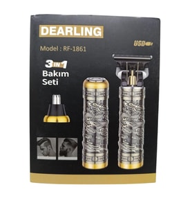 Rf-1861 Dearling 3in1 Sakal Makinası Saç Sakal Kesme Traş Makinesi