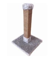 Botar Kare Tırmalama Tahtası 40-40-60cm Gri