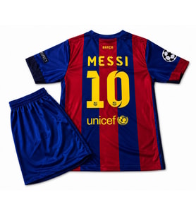Yeni Sezon 2026/2027 BARSELONA 2015 ŞAMPİYONLAR LİGİ FİNAL MESSİ Çocuk 2Li Set