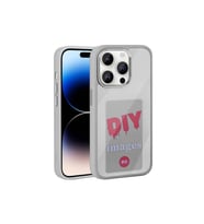 Apple iPhone 14 Pro Max Uyumlu Kılıf Ekranı Yansıtan Zore Akıllı NFC Kapak (Gri)