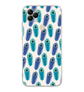 PrintiFy General Mobile GM 22 ile Uyumlu 1mm Slim Fit Nazar Boncuğu 4 Baskılı Şeffaf  Kılıf
