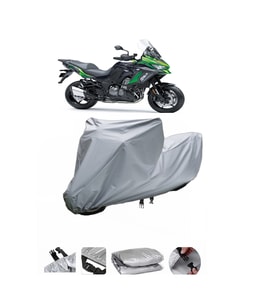 Kawasaki KLZ 1000 Versys  Gri Motosiklet Brandası ARKA ÇANTA UYUMLU DEĞİLDİR