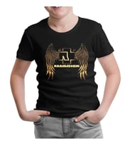 Rammstein - Golden Wings Siyah Çocuk Tshirt